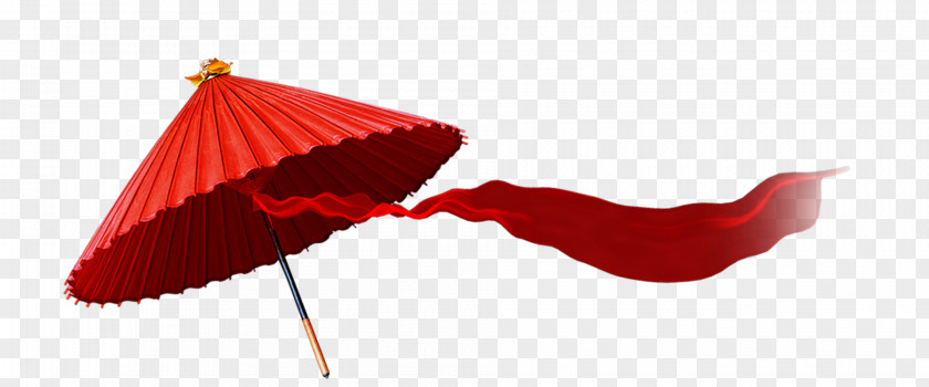 Chinese Red Umbrella China Oil-paper PNG