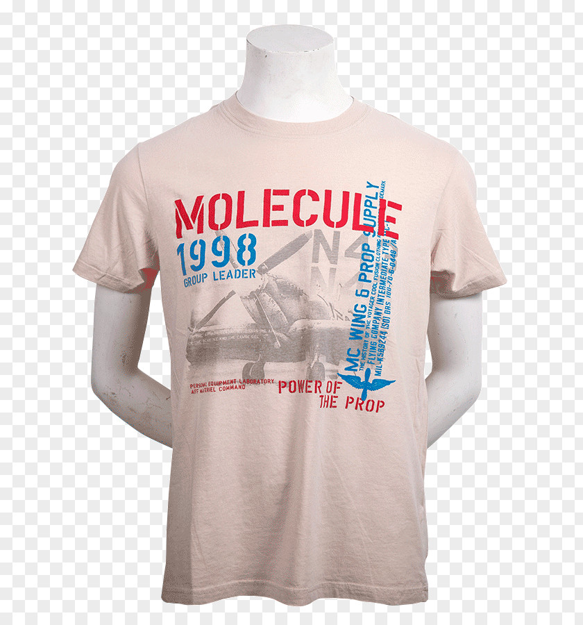 Group Leader T-shirt Blue Molecule Green Yellow PNG