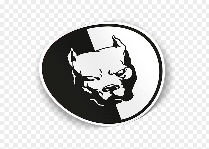 Pitbull Logo Images American Pit Bull Terrier Staffordshire Sticker Наклейка PNG