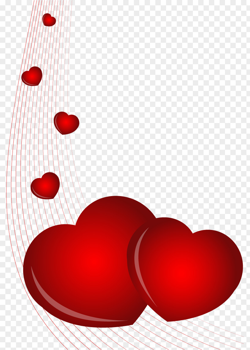 Rowing Heart Love Valentine's Day Clip Art PNG