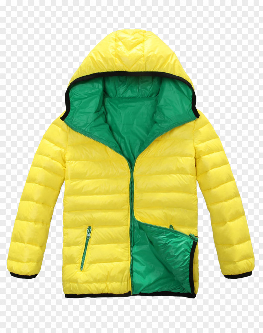 Yellow Jacket Hoodie Download Icon PNG