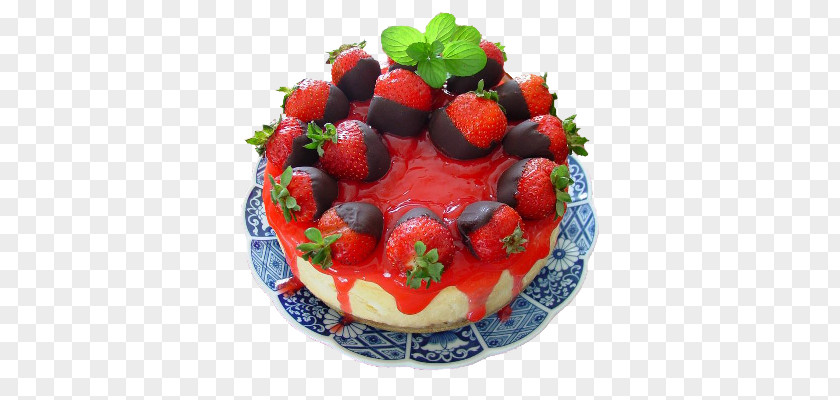 Strawberry Cheesecake Torte Birthday Cake Cream PNG