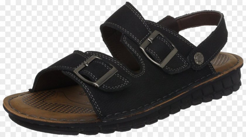 Black Men's Casual Sandals Sandal Jelly Shoes Flip-flops PNG