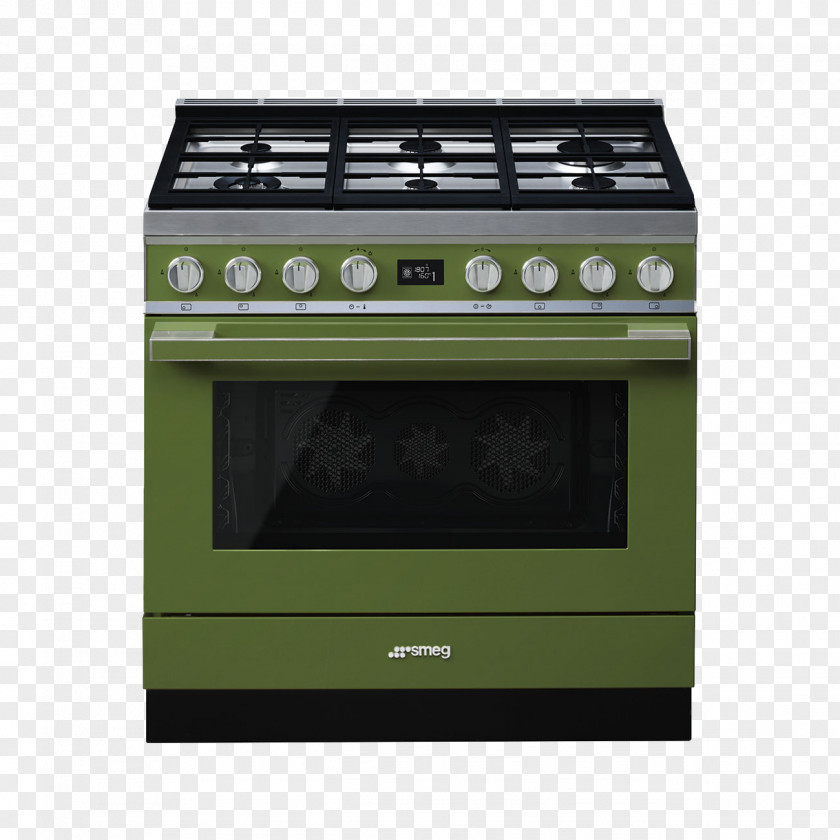 Kitchen Cooking Ranges SMEG Smeg Elite Portofino CPF9GMAN London Gas Stove PNG