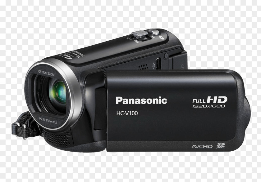 Camera Video Cameras Panasonic HC-V100 HM-TA2 PNG