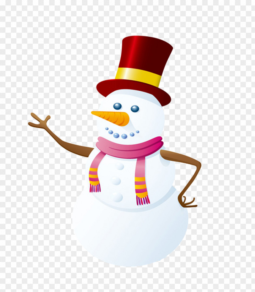 Cute Snowman Royalty-free Clip Art PNG