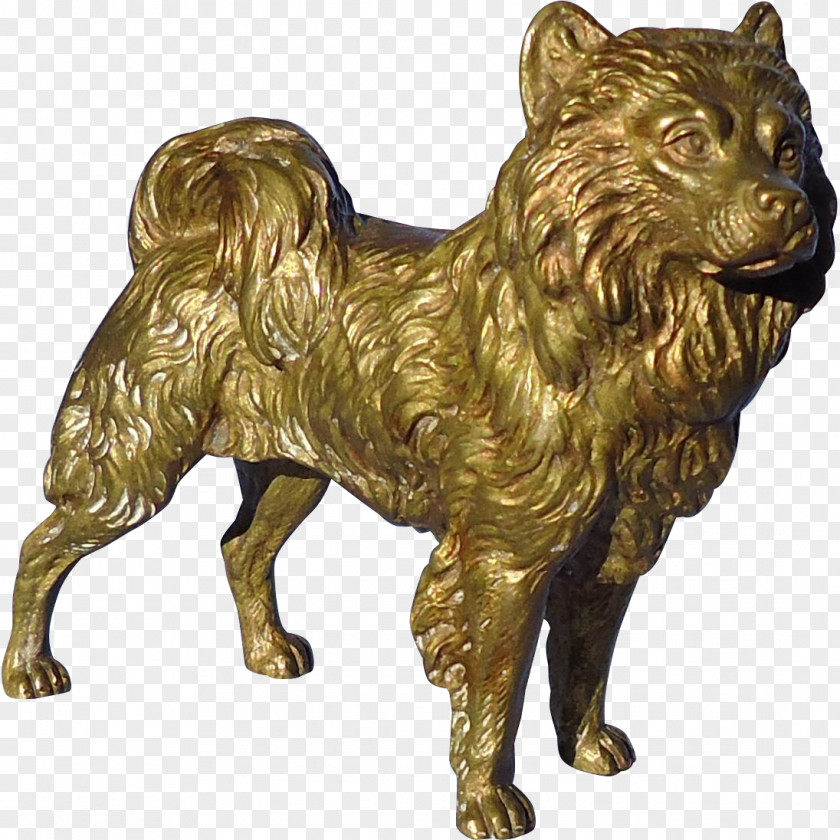 Dog Breed Bronze Statue PNG