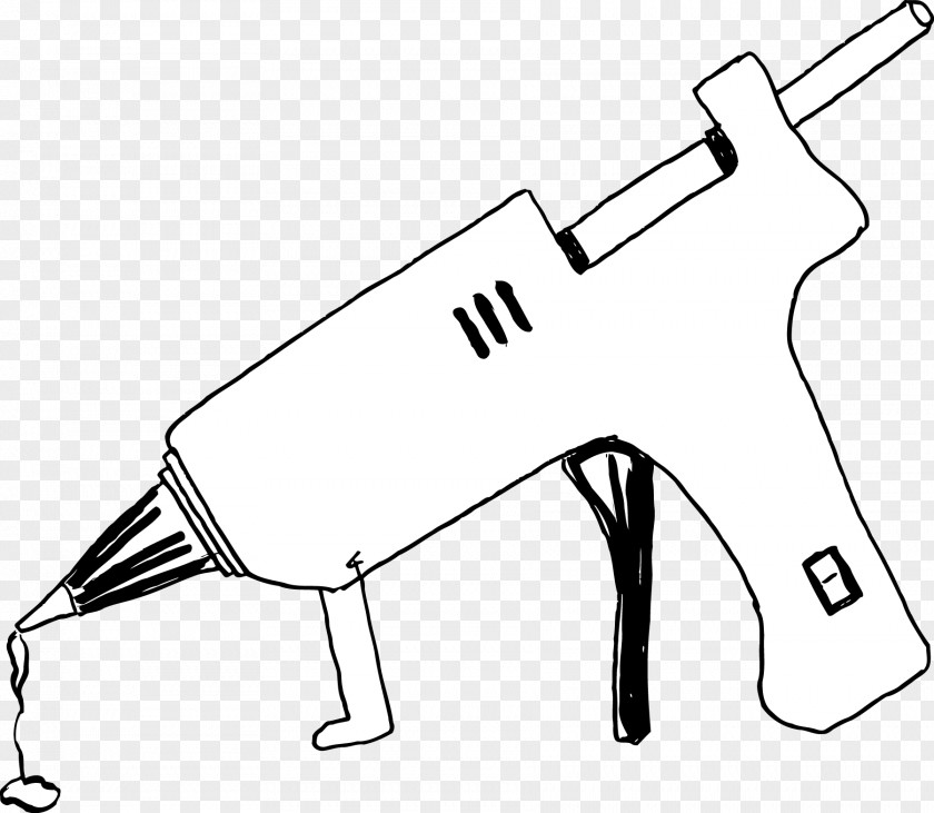 Glue Gun Drawing Line Art /m/02csf Clip PNG