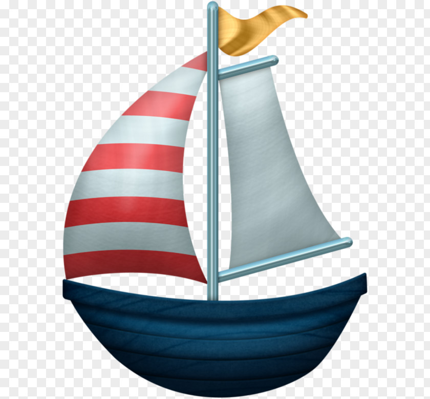 Hand-painted Boat Sailboat Clip Art PNG