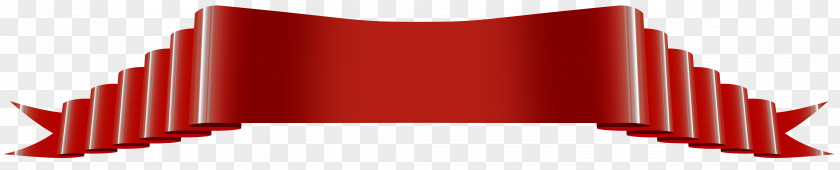 Red Banner Art Deco Clip PNG