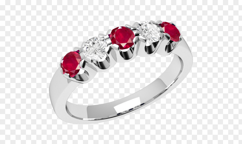 Ruby Rings Eternity Ring Diamond Brilliant PNG