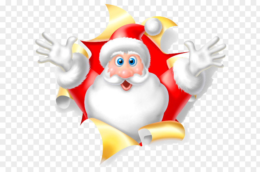 Santa Claus New Year Rudolph Christmas Ded Moroz PNG