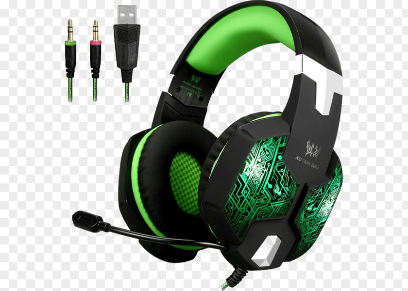 USB Gaming Headset Microphone Noise-cancelling Headphones Video Games PNG