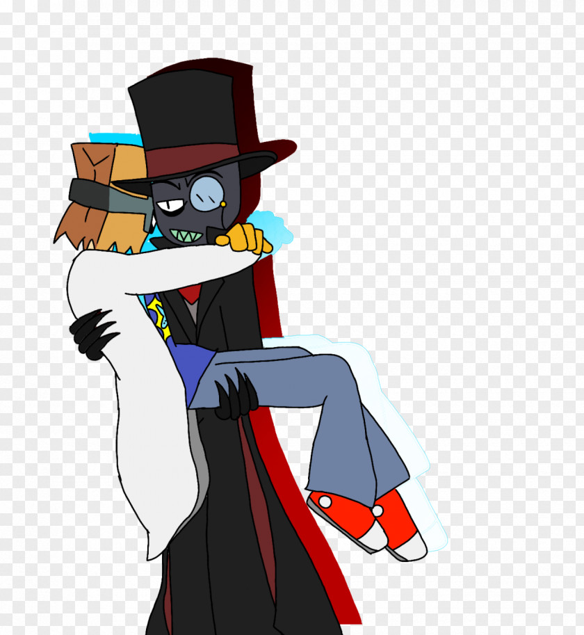 Black Hat Bed Flightless Bird PNG