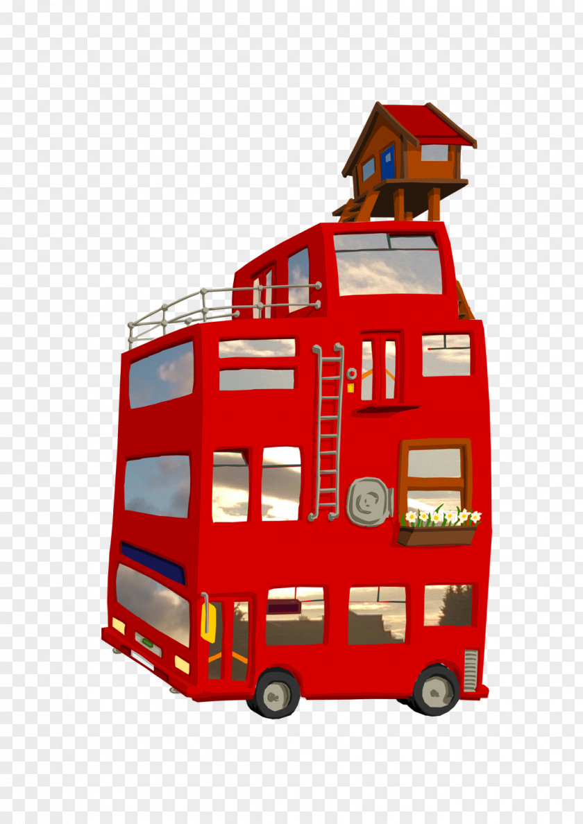 Double-decker Bus School Drawing London Buses PNG