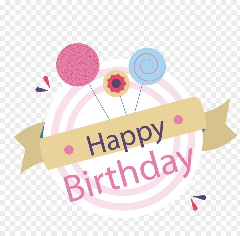 Happy Birthday Cake Balloon To You Clip Art PNG
