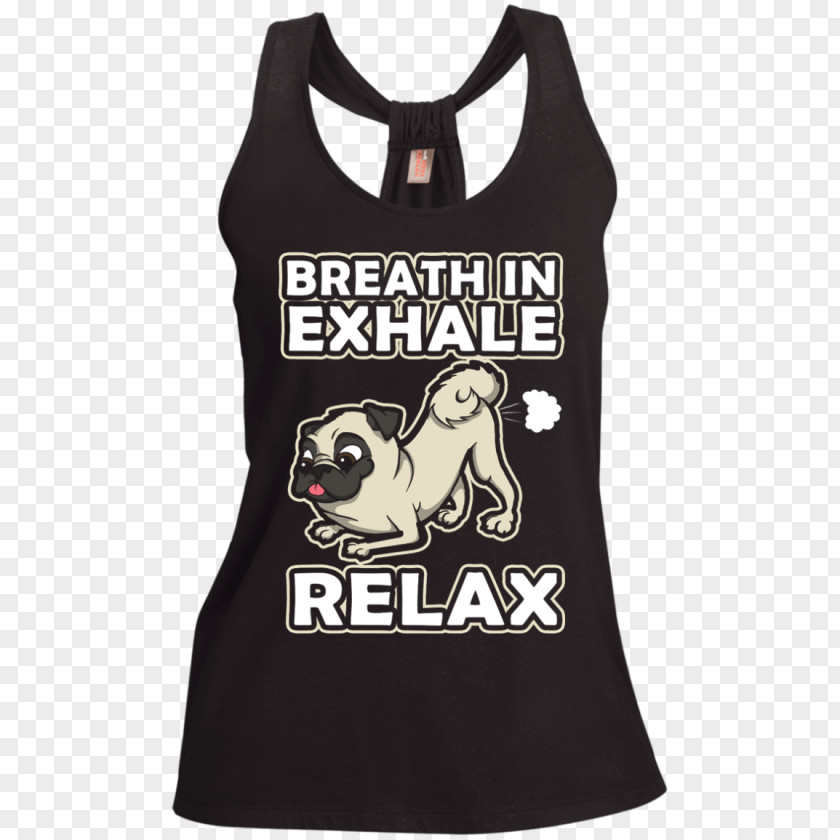 Pug Yoga T-shirt Hoodie Clothing Scoop Neck PNG