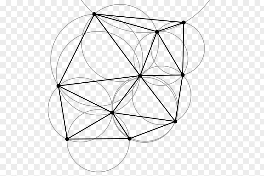 Triangle Constrained Delaunay Triangulation Voronoi Diagram Computational Geometry PNG