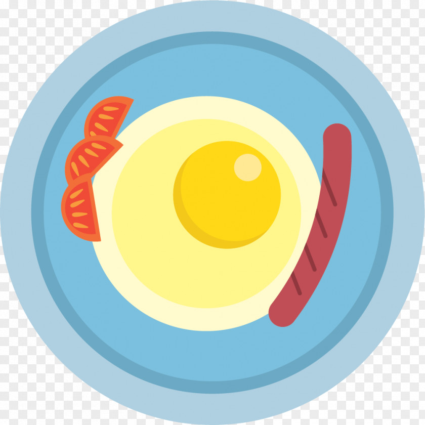 Bacon Plate Roll Meat Icon PNG
