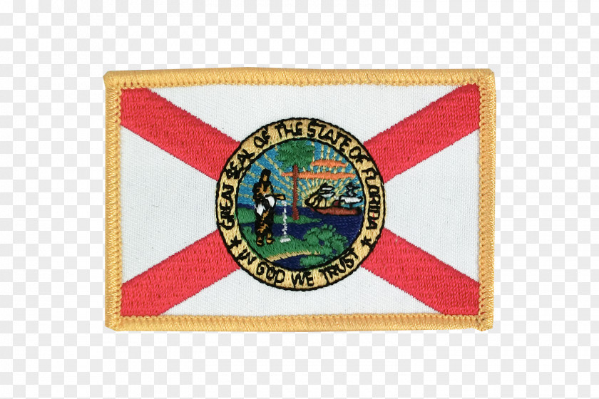 Flag Of Florida Patch Embroidered PNG