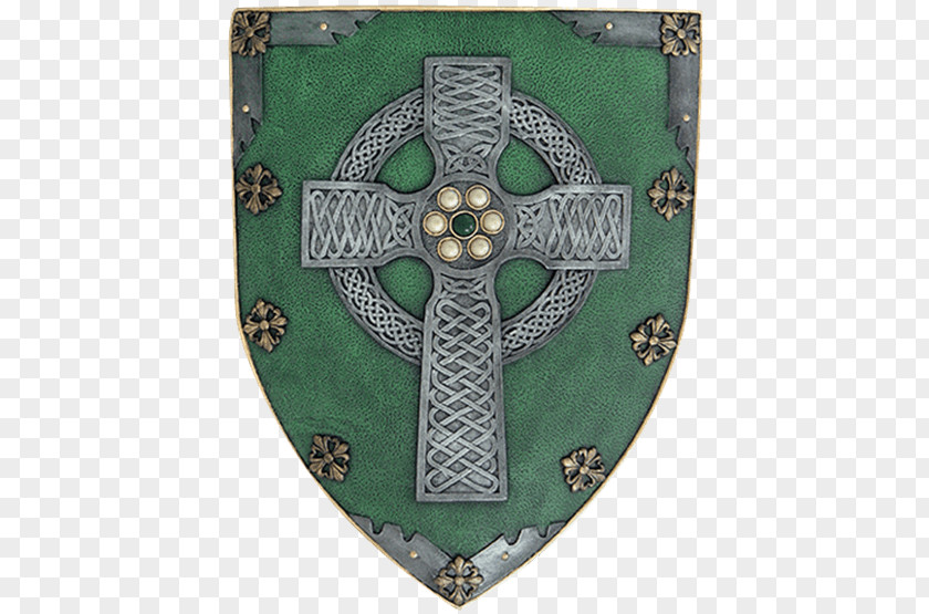 Plaque Celtic Cross Warfare Celts Shield Warrior PNG