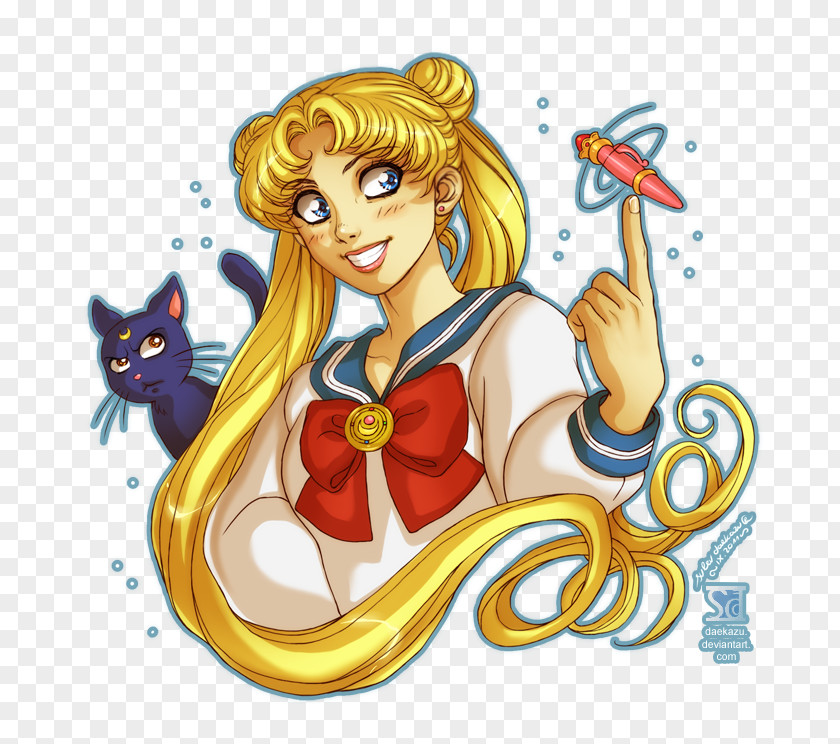 Sailor Moon Venus Mars Luna Chibiusa PNG