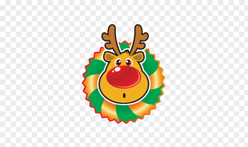 Deer Santa Claus Reindeer Christmas PNG