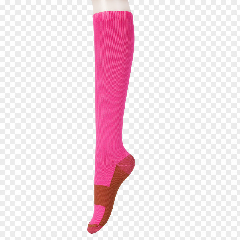 Exhausted Cyclist Knee Tights Pink M PNG