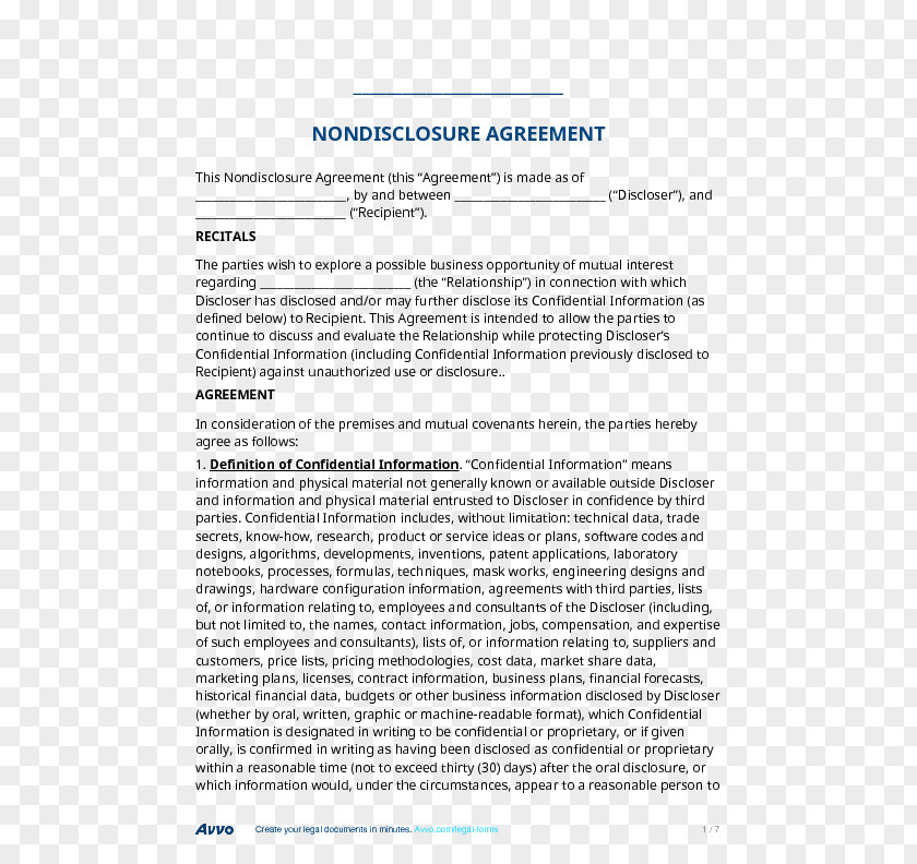 Resume Manufacturing Document Non-disclosure Agreement Patent Contract Confidentiality PNG