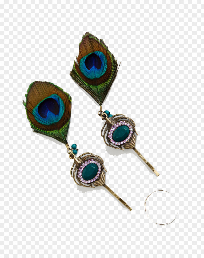 Retro Feather Jewelry Earring Jewellery PNG