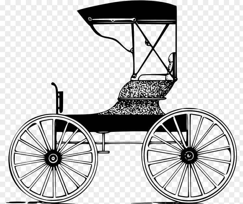 Vector Wagon Horse-drawn Vehicle Carriage Horse And Buggy Clip Art PNG