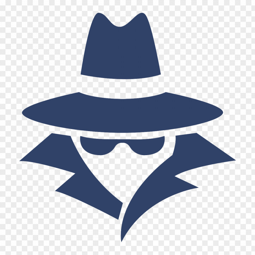 Anonymous Security Hacker White Hat Logo PNG