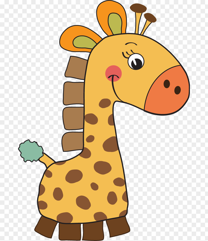 Cartoon Giraffe Royalty-free Clip Art PNG