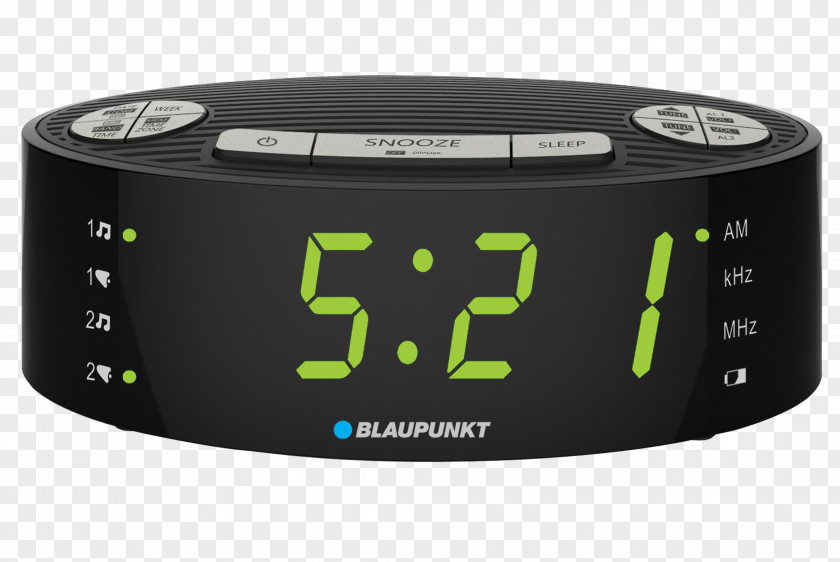 Clock Alarm Clocks Radio Broadcasting FM PNG