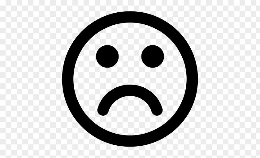 Frowning Smiley Emoticon Symbol Clip Art PNG