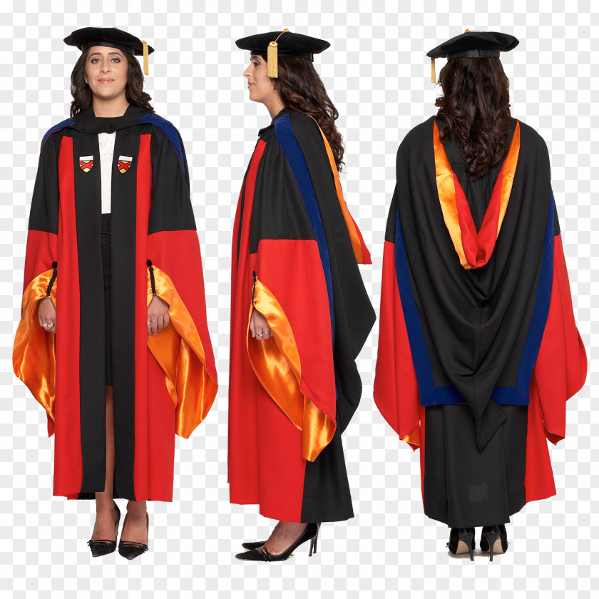 Graduation Gown Stanford University School Of Engineering Doctorate Academic Dress Doctor Philosophy Ceremony PNG