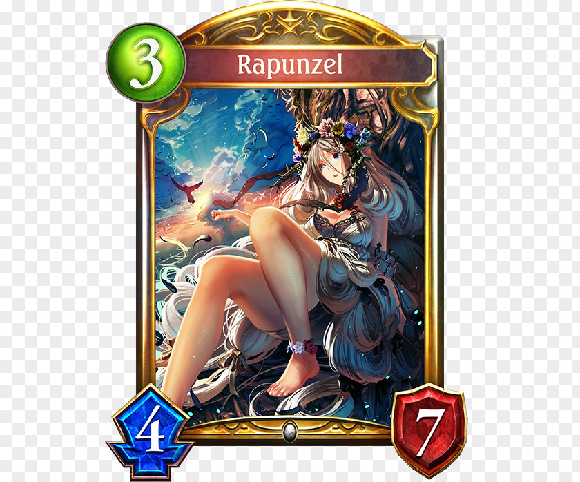 Rapunzel Braids Shadowverse Bahamut Spear Arashi Dullahan PNG