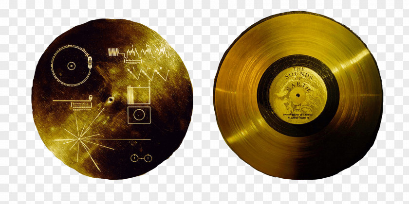 Record Voyager Program Golden 1 Space Probe Phonograph PNG