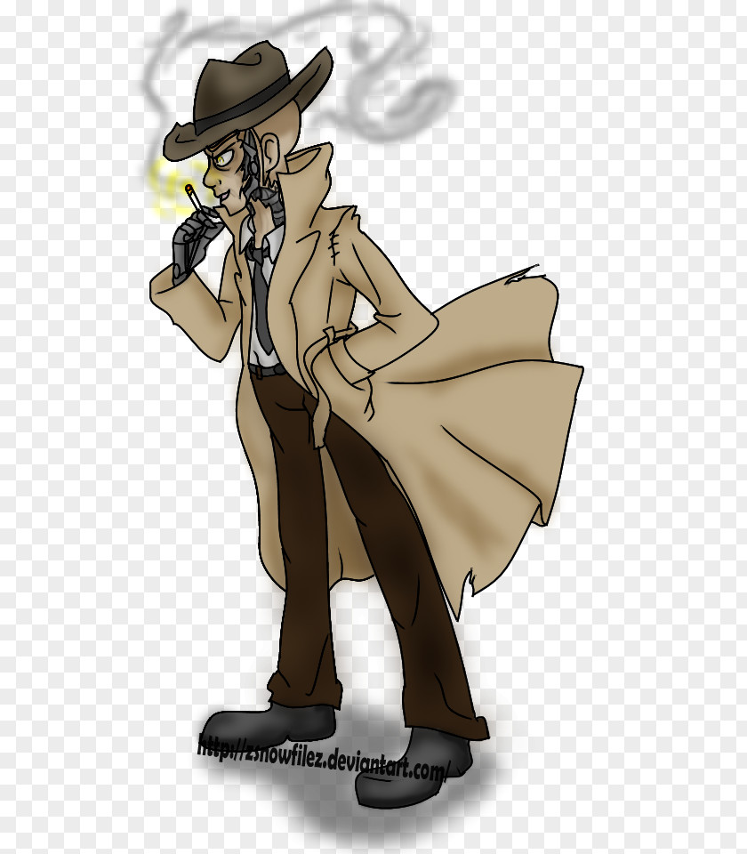 Ruined Nick Valentine Fallout 4 Drawing Art PNG