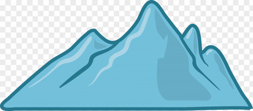 Simple Mountain Icon Clip Art PNG