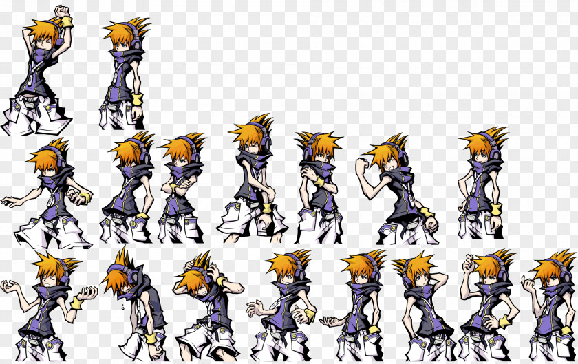Sprite The World Ends With You YouTube Video Game PNG