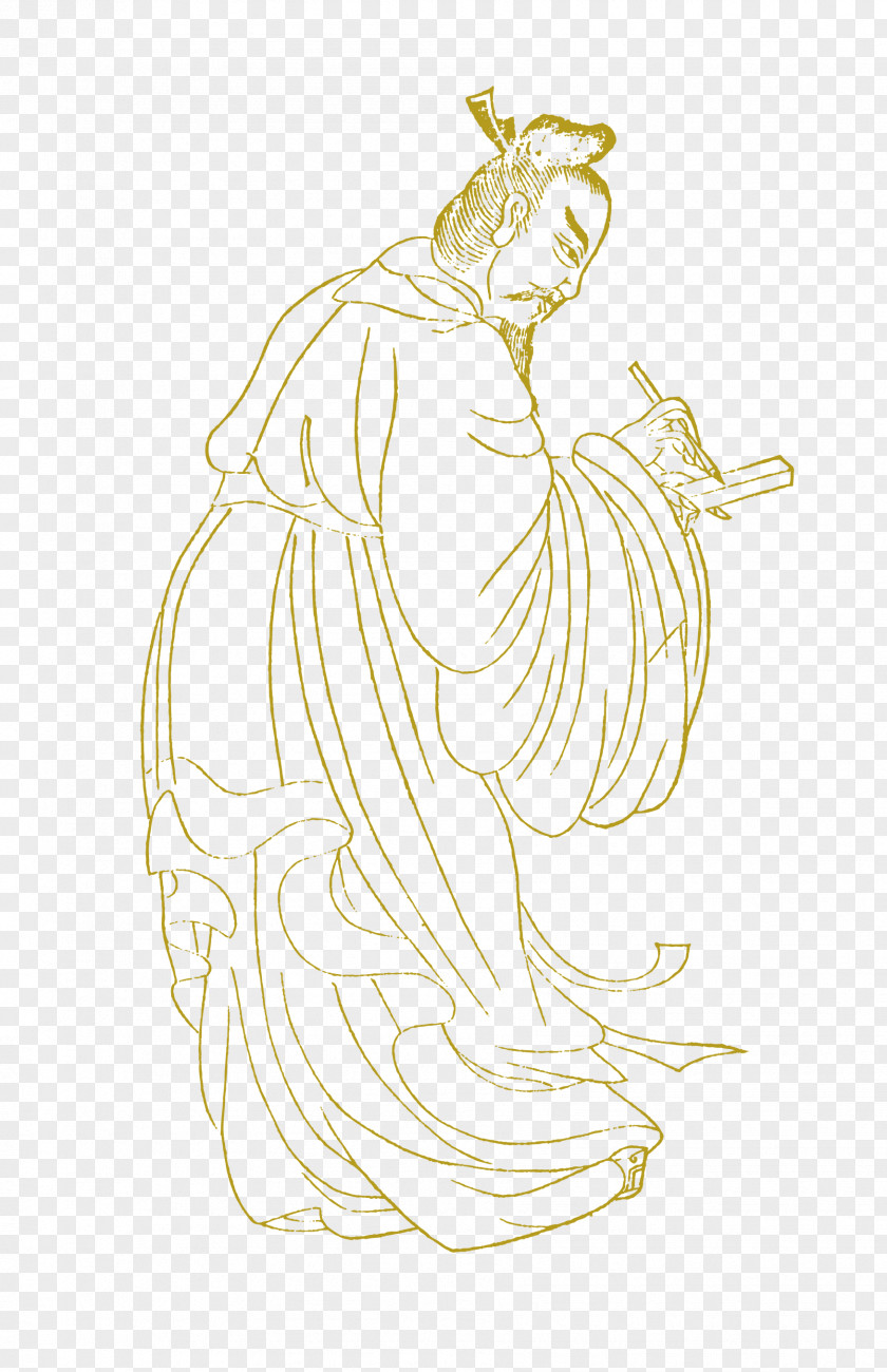 Line Ancients Painting Drawing Illustration PNG