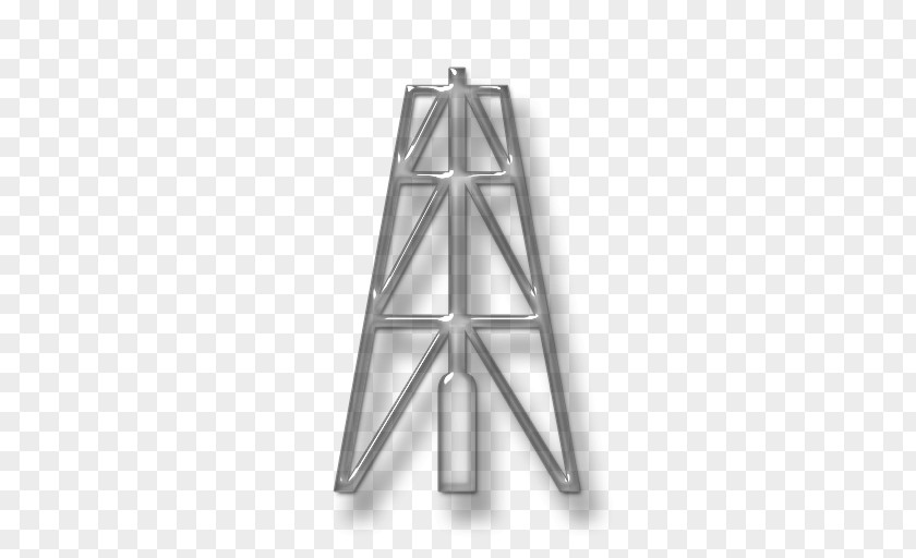 Magna Engineered Glass Triangle Oil Well PNG
