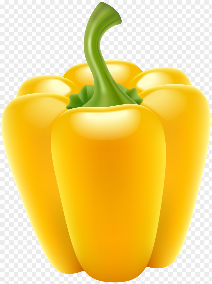 Pepper Bell Chili Yellow Paprika PNG