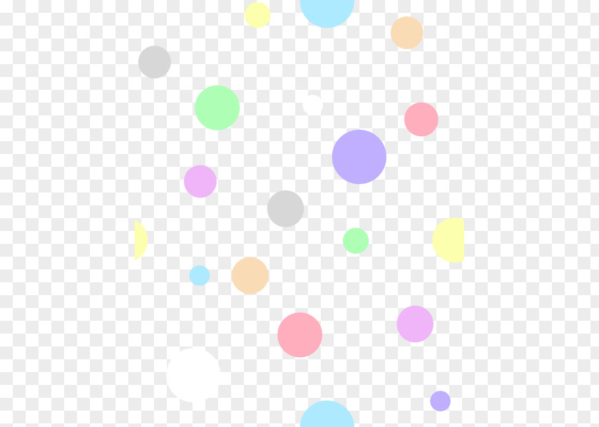 Small Dot Cliparts Polka Pastel Clip Art PNG