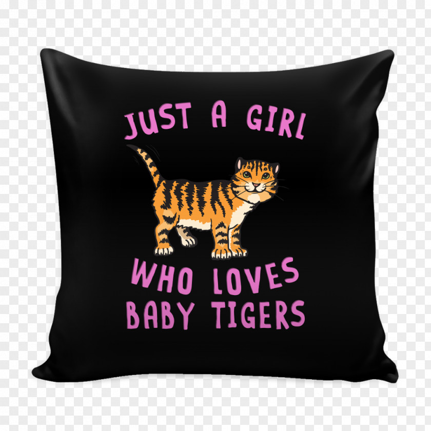 Tiger Creative Throw Pillows Cushion Textile Font PNG