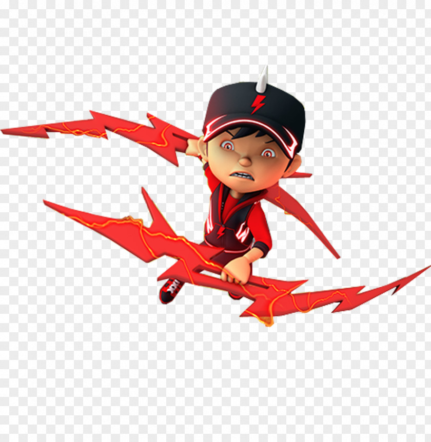 BoBoiBoy Halilintar Thunderstorm Lightning Animonsta Studios PNG Studios, it&#039;s a girl clipart PNG