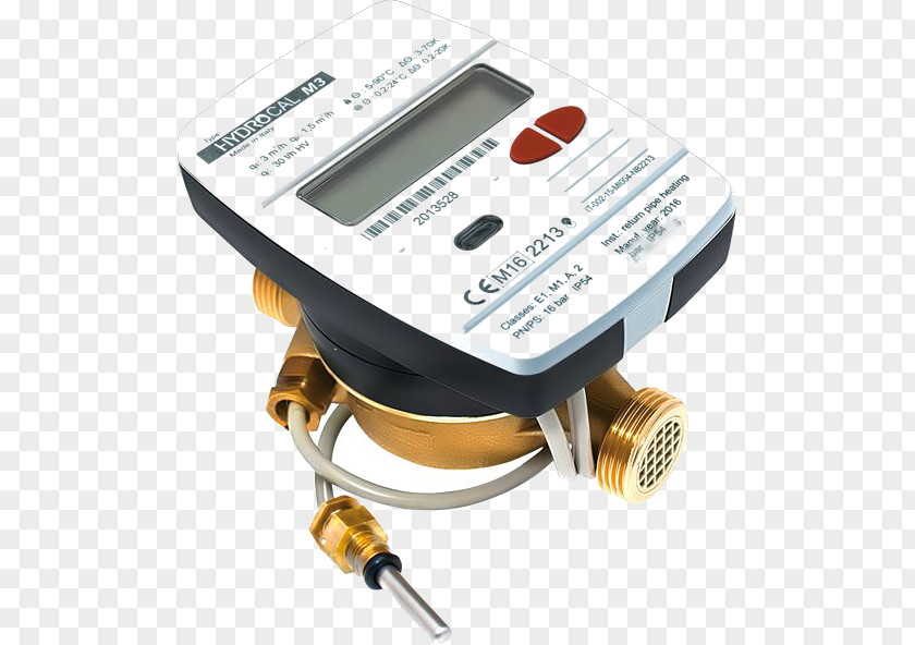 Contador Meter-Bus Water Metering Counter Verschraubung Heat Meter PNG