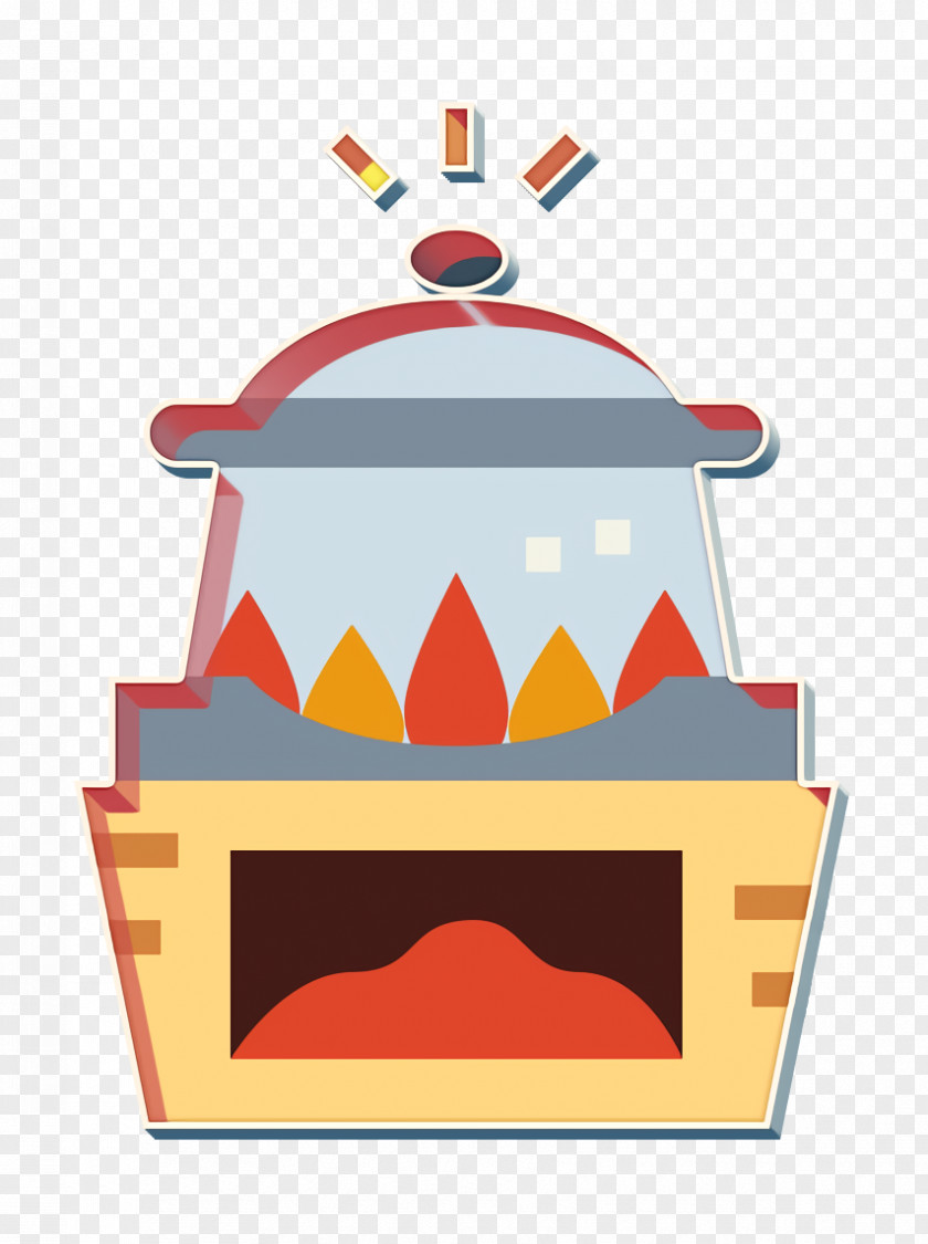Cooker Icon Thai Food Brazier PNG