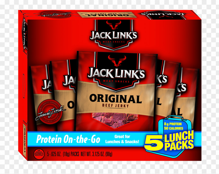 Jerky Jack Link's Beef Slim Jim PNG